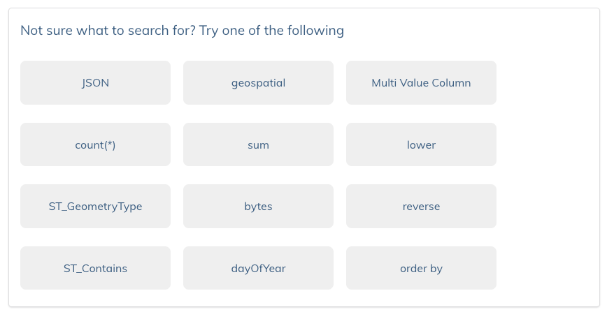 Apache Pinot Playground suggested tags Apache Pinot Playground suggested tags